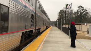 preview picture of video 'Amtrak 59 “The City of New Orleans” - Marks, Ms 1/2/19'