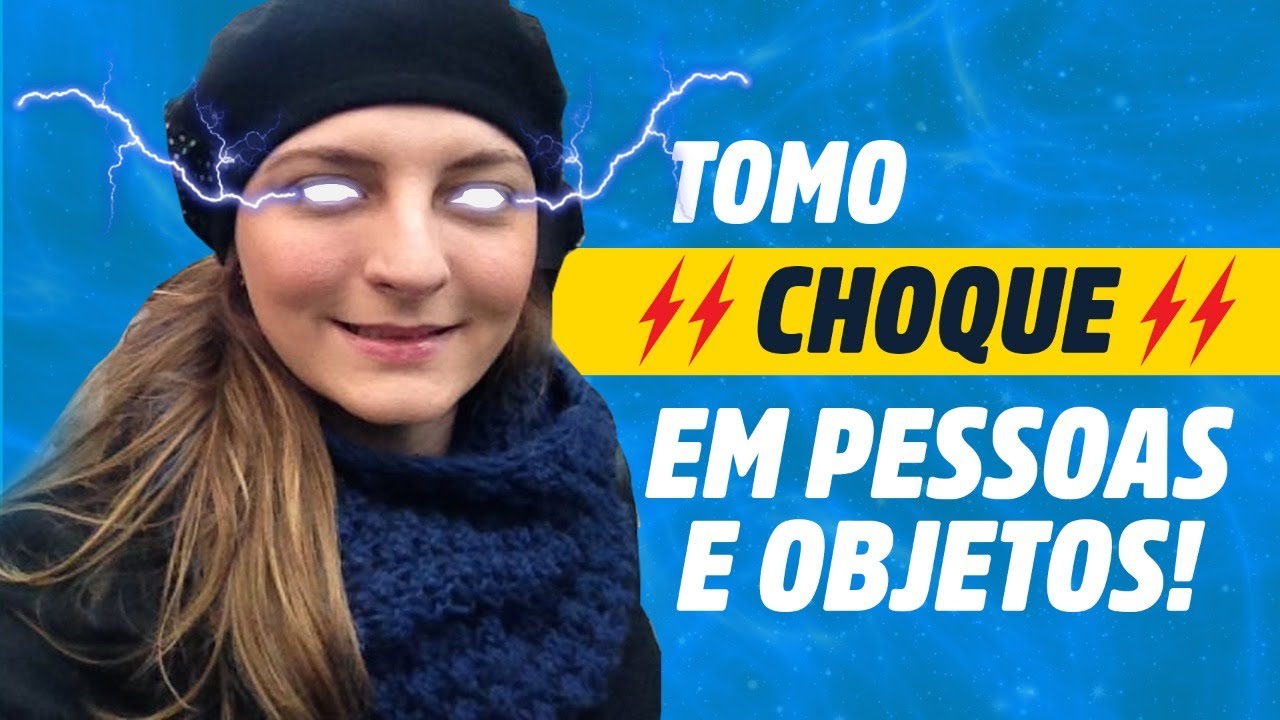 Porque tomamos choque em pessoas e objetos e como evita-los #AMrecomenda