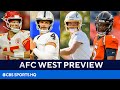 AFC West Betting & Fantasy Preview: Chiefs, Raiders, Chargers & Broncos | CBS Sports HQ