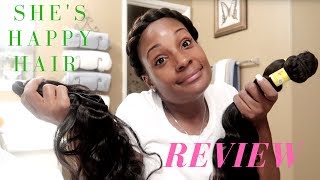 My She's Happy Hair Brazilian Body Wave | Initial Review