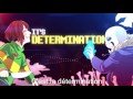 Determination - Undertale Parody (Parody of Irresistible - Fall Out Boy) | [French lyrics]