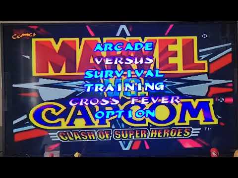 Marvel Vs. Capcom (Dreamcast, 1999) Full game playthrough