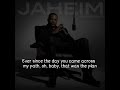 Jaheim - In My Hands (Lyrics Video)