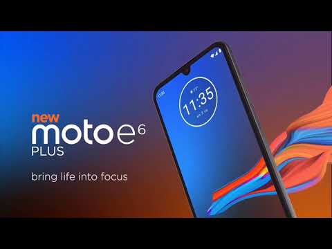 Comercial do celular moto e6 plus