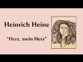 Heinrich Heine „Herz, mein Herz" (1823) 