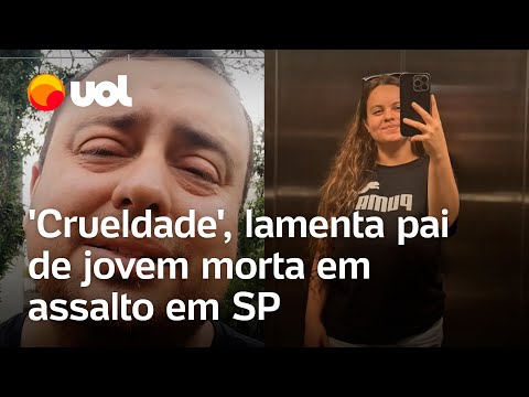 Jovem morre com tiro na cabeça em frente ao pai durante assalto em SP