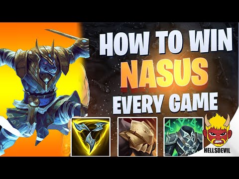 WILD RIFT | How To Win EVERY GAME On Nasus! | Challenger Nasus Gameplay | Guide & Build