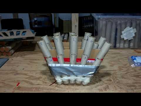 25 shot fan test cake