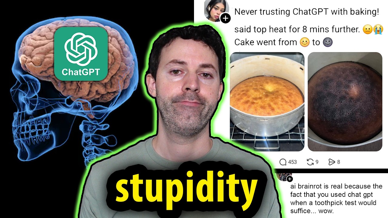 So everyone is stupid now, huh?