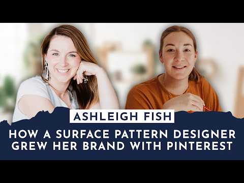 How This Surface Pattern Designer Landed 10+ Licensing Deals Using Pinterest | Pin Potential Review