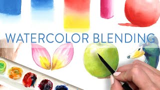 Create Depth with Watercolor Blending (Beginner Friendly!)