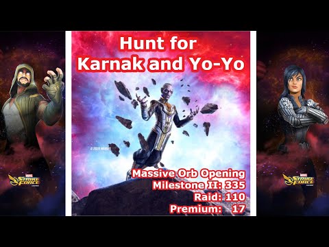 Hunt for Karnak and Yo-Yo - Marvel Strike Force - MSF