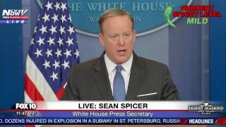 FULL: Sean Spicer White House Press Briefing 4/3/17 (FNN)
