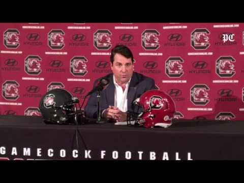 USC coach Will Muschamp on Signing Day #sports