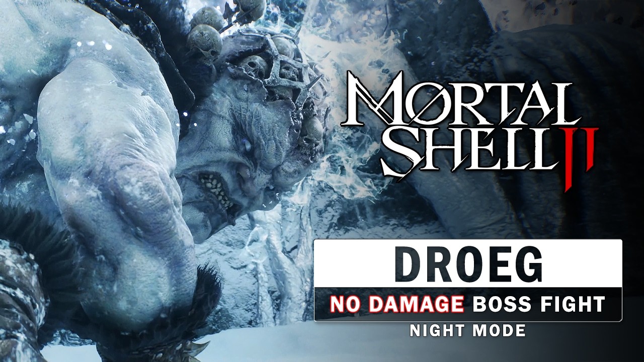 Mortal Shell 2 - Droeg, the Conqueror Boss Fight (No Damage / Night Mode)