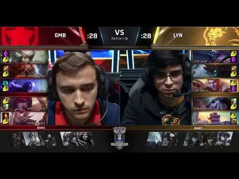 [Highlight]  GMB vs LYN World Championship Play-in Day 1