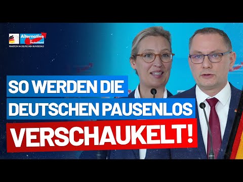 So werden die Deutschen pausenlos verschaukelt! - Statement der Fraktionsspitze - AfD