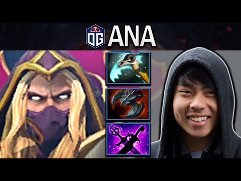 OG.ANA SMURF INVOKER WITH 20 KILLS & SATANIC - DOTA 2 7.31 GAMEPLAY