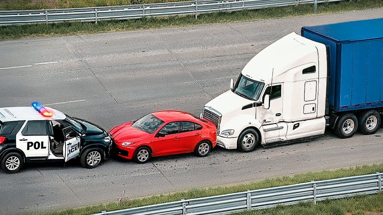 Wenn Trucker dem Straßenwahnsinn Einhalt gebieten