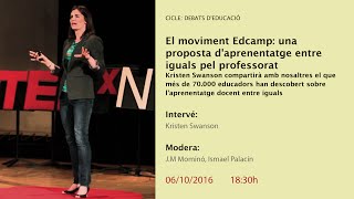  El moviment Edcamp: una proposta d'aprenentatge entre iguals pel professorat (retransmissió en directe)