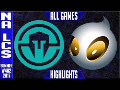 Immortals vs Dignitas Highlights ALL GAMES | NA LCS week 4 Summer 2017 | IMT vs DIG Highlights