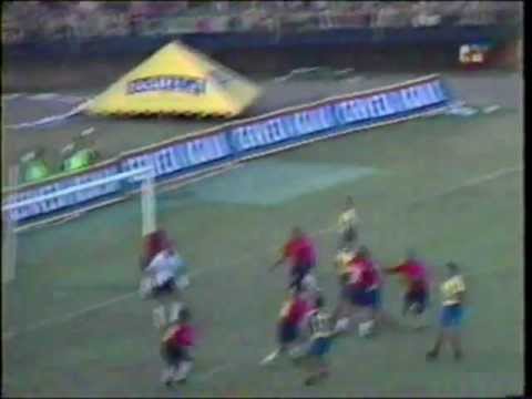 MEDELLIN 1 vs sel. Colombia 1  Partido amistoso 12-AGO-2001