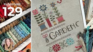 Flosstube 129 | Studio Organization, Current WIPs & Cozy Crafting Catch Up
