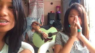 Jamming with the team Spirit