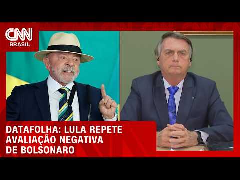 Datafolha: Lula 3 repete avaliação de Bolsonaro em reta final de campanha | CNN 360°