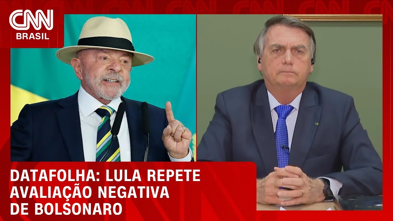 Datafolha: Lula 3 repete avaliação de Bolsonaro em reta final de campanha | CNN 360°