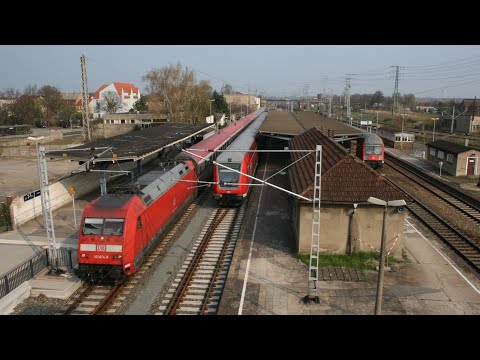 Eisenbahnkreuz im Nirgendwo: Turmbahnhof Falkenberg (Elster)