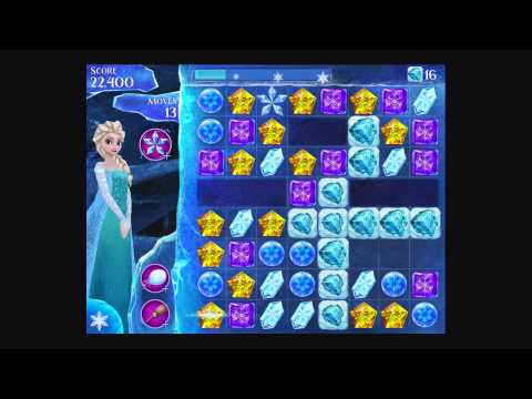 Disney Frozen Free Fall - Level 61 [Gameplay Walkthrough]