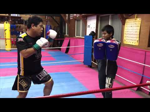 11/20武風庵キックボクシングジム練習風景