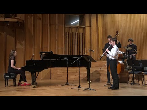 Blues z "Amerykanina w Paryżu" G Gershwina - Michele Mangani - klarnet: Mikołaj Pliś