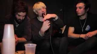Dinosaur Pile-Up interview at Bowery Ballroom in NYC
