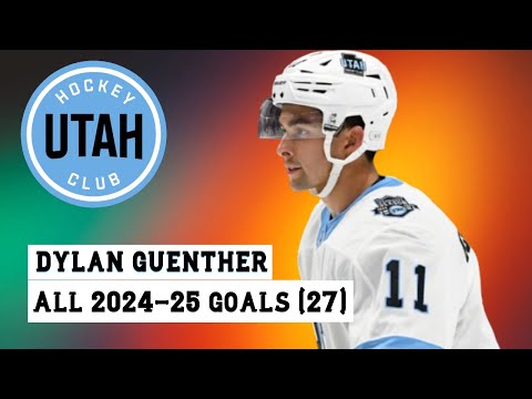 Dylan Guenther (#11) All 27 Goals of the 2024-25 NHL Season