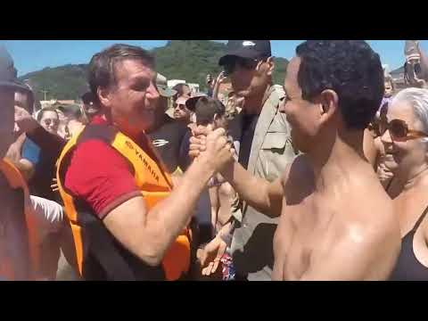 Presidente Jair Bolsonaro em São Francisco do Sul Fevereiro 2021