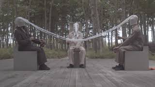 Video thumbnail for The Daxophone Consort (Daniel Fishkin, Ron Shalom, & Cleek Schrey) at the Watermill Center, NY, 2019 by Daxophone Consort