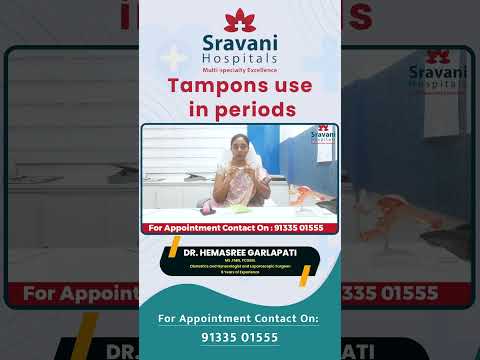 #tampons || how to use Tampons during #periods || Dr.Heemasree Garlapati || Sravani Hospitals