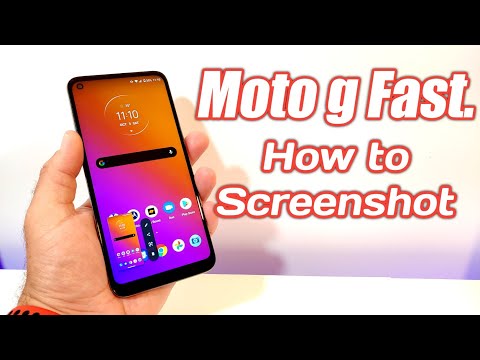 How to Screenshot on Moto G Fast