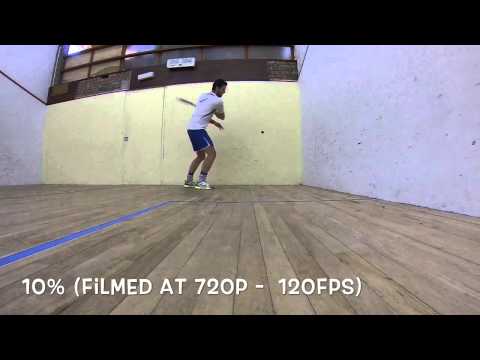 Squash Backhand SloMo
