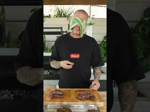 Wood vs charcoal for cooking steaks? 🥩