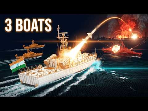 How India Sank Half of Pakistan's Navy in 13 Days