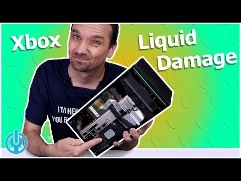 I Bought a LIQUID DAMAGED Xbox Series X to Try and Fix