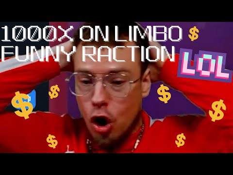 FUNNY REACTION HITTING 1000X ON LIMBO | INSANE LUCK | MEGA WIN | LOL LOL LOL