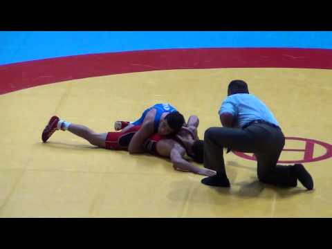 Jr World FS - Hasan-Zada (AZE) dec. Gilman (USA), 55 kg semis