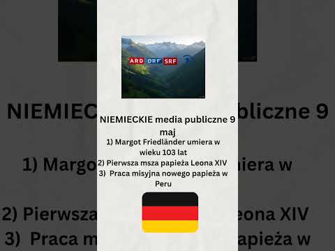 Niemieckie media publiczne 9 maja