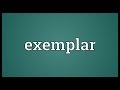 Exemplar Meaning