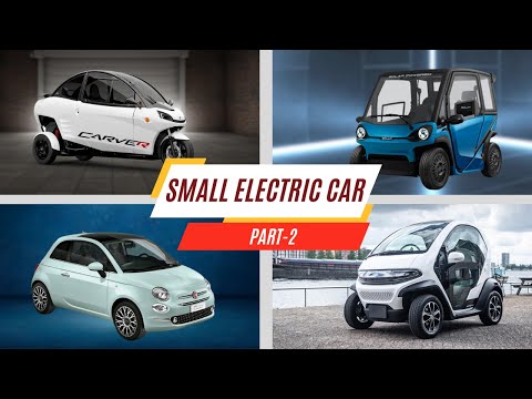 Small Electric Cars 2024; Eli Zero, Carver S+, Fiat, Triggo, Squad!