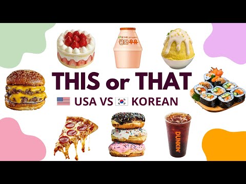 USA vs Korea: Ultimate Food Battle 🍔🍜 | This or That